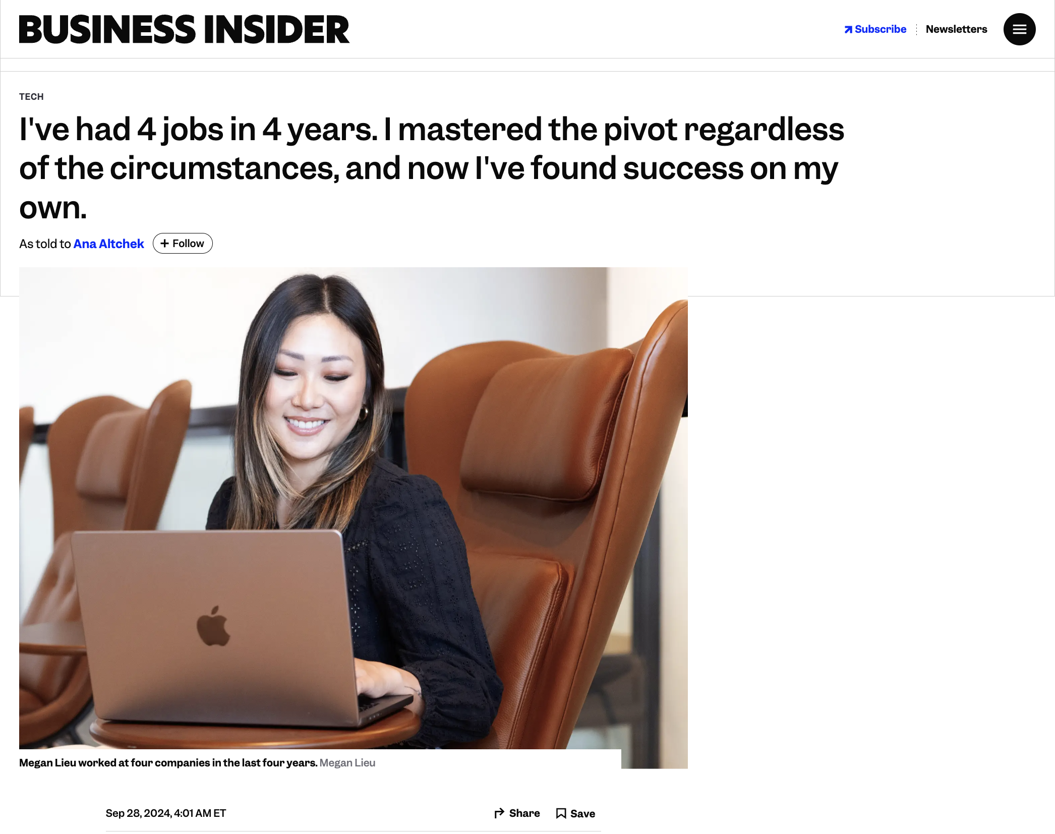 Business Insider Article