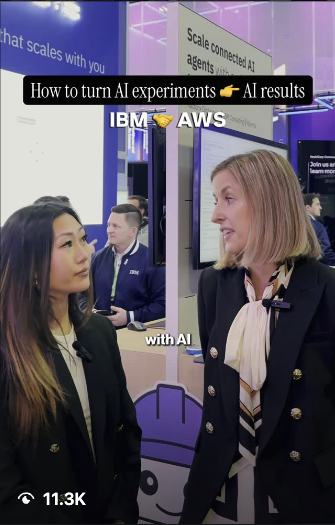IBM AWS re:Invent Campaign
