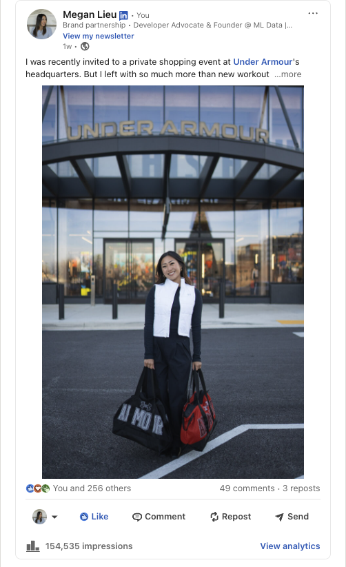 Under Armour X Salesforce Campaign